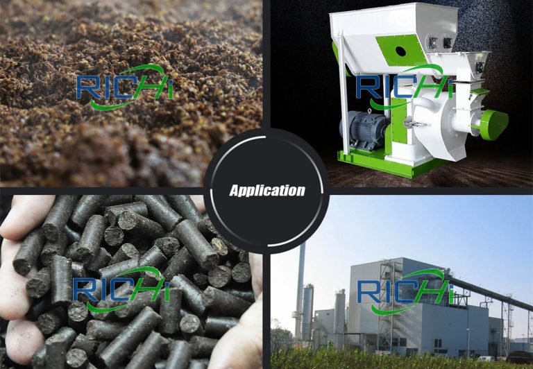 Organic fertilizer pellet making machine for high moisture materials