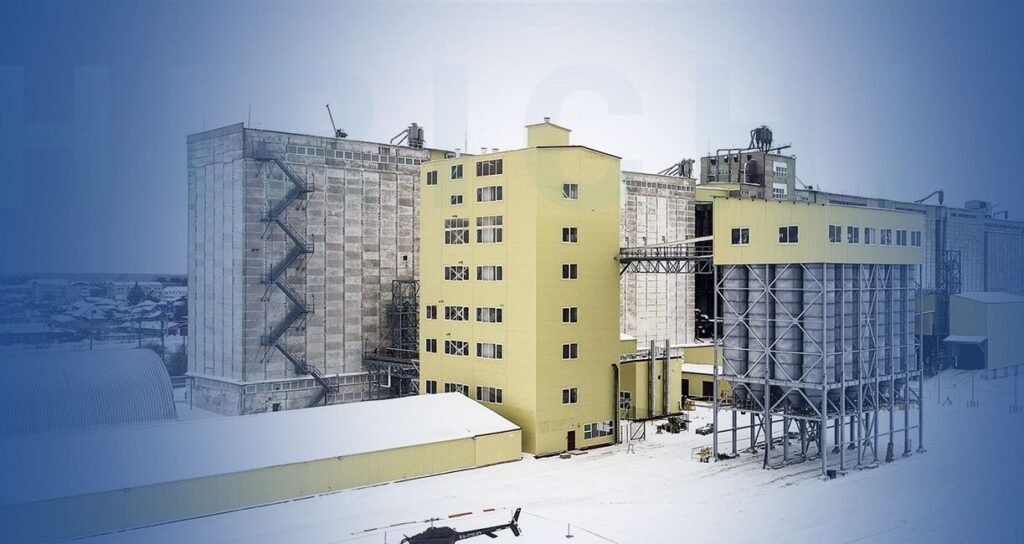 Poultry feed production line for frequent formula changes