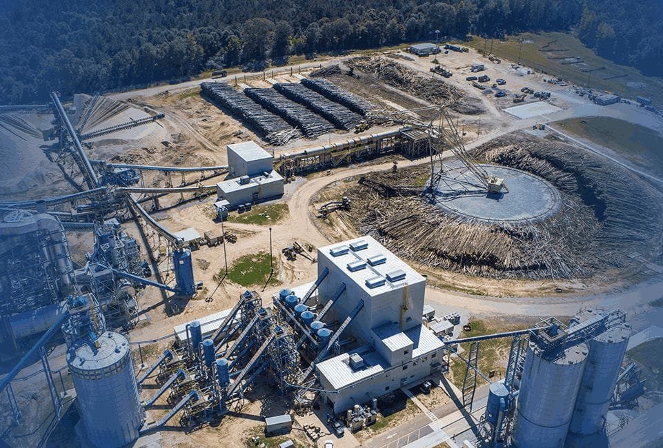 biomass pellet production line