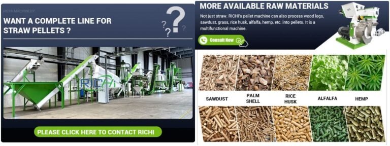 What Other Biomass Can Be Produced with the Straw Pellet Production Line?