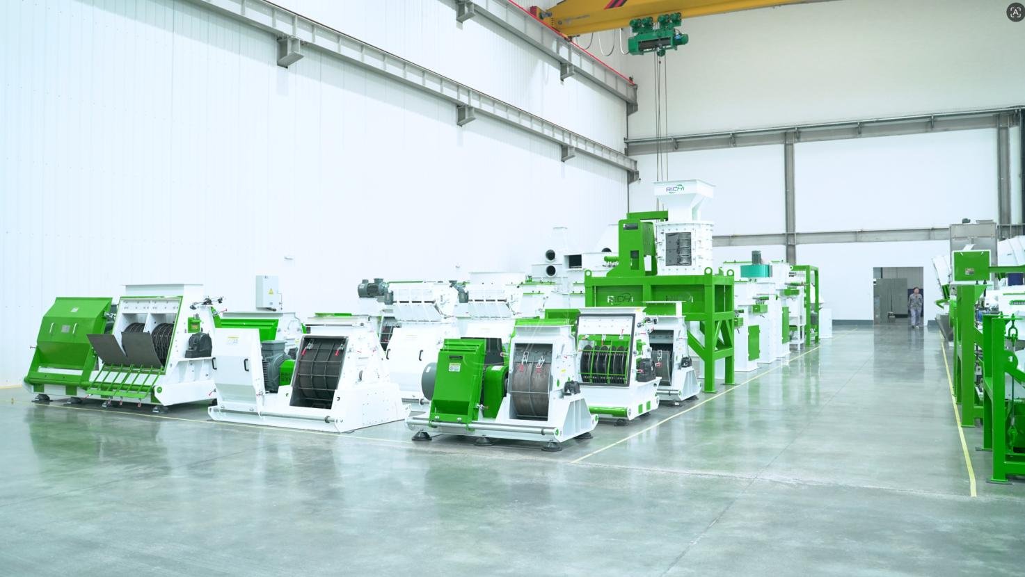 RICHI Machinery pellet mills designed for accessible inspection and maintenance