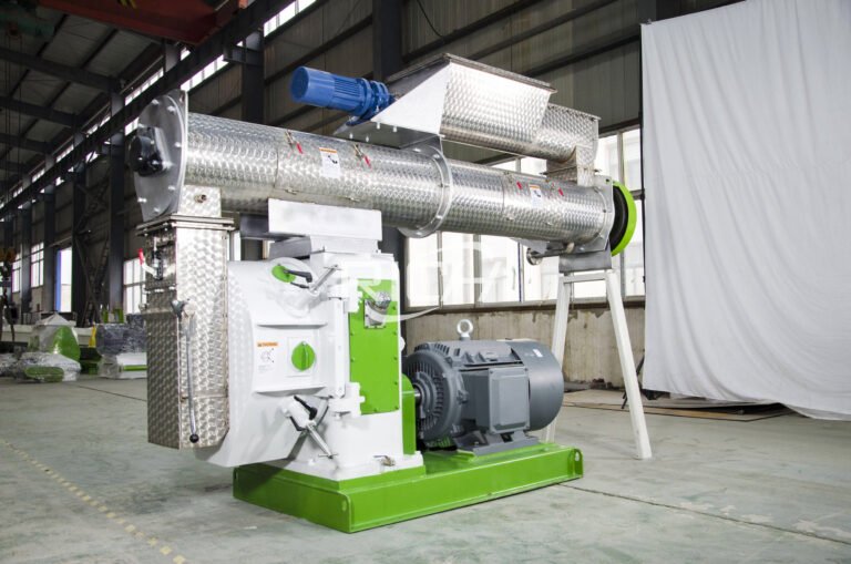 Pellet production equipment for feed processing